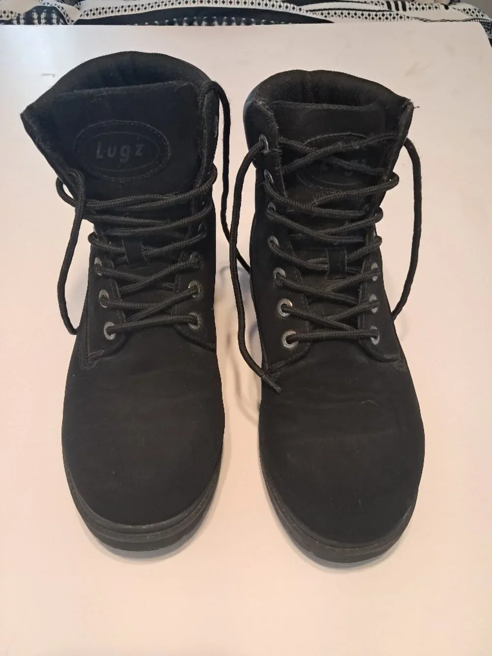 Lugz black boots